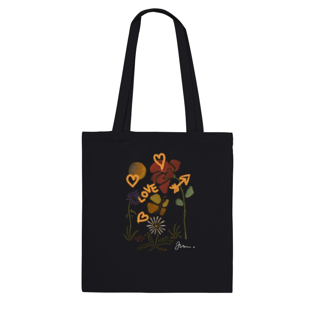 Floral Tote Bag Flower Tote Bag Aesthetic Cloth Bag Bag -  Israel